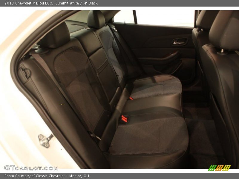 Summit White / Jet Black 2013 Chevrolet Malibu ECO