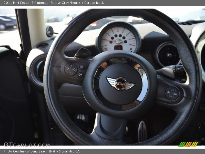Eclipse Gray Metallic / Carbon Black 2011 Mini Cooper S Clubman