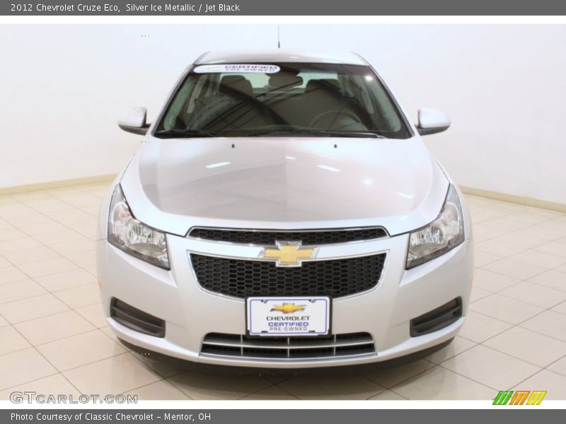 Silver Ice Metallic / Jet Black 2012 Chevrolet Cruze Eco