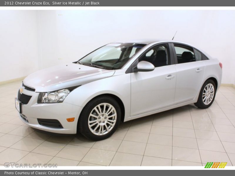 Silver Ice Metallic / Jet Black 2012 Chevrolet Cruze Eco