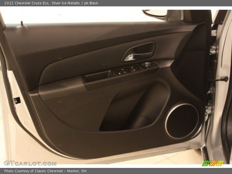 Silver Ice Metallic / Jet Black 2012 Chevrolet Cruze Eco
