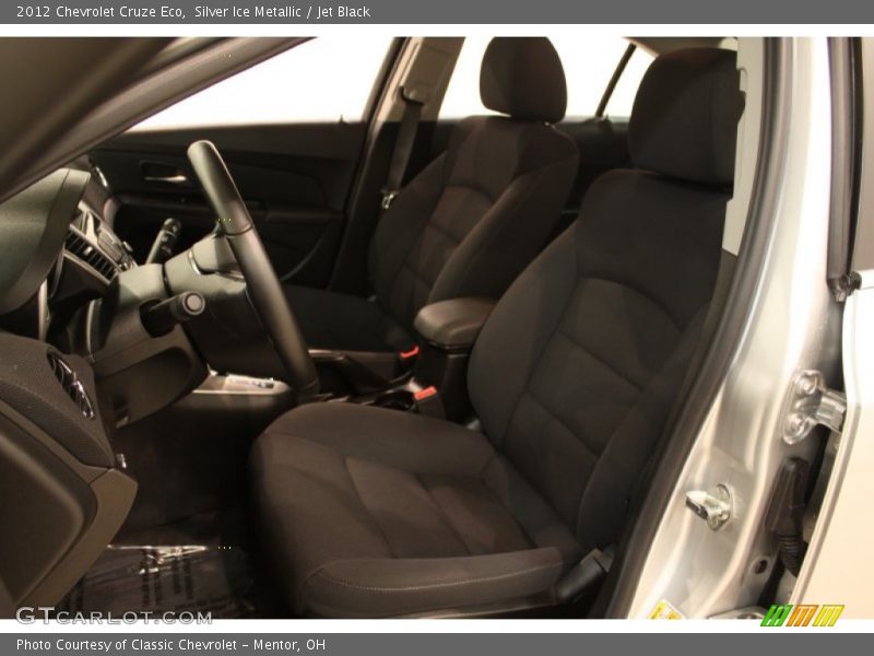 Silver Ice Metallic / Jet Black 2012 Chevrolet Cruze Eco