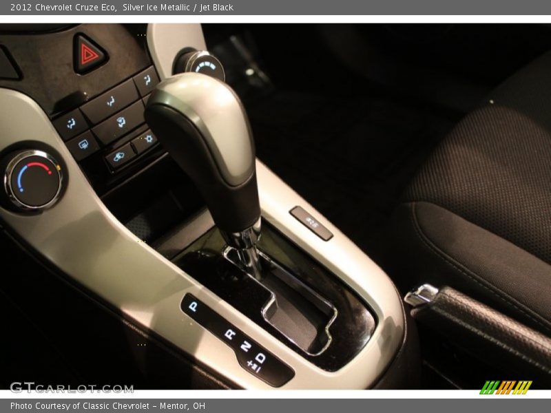 Silver Ice Metallic / Jet Black 2012 Chevrolet Cruze Eco