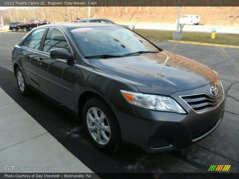 Magnetic Gray Metallic / Ash 2011 Toyota Camry LE
