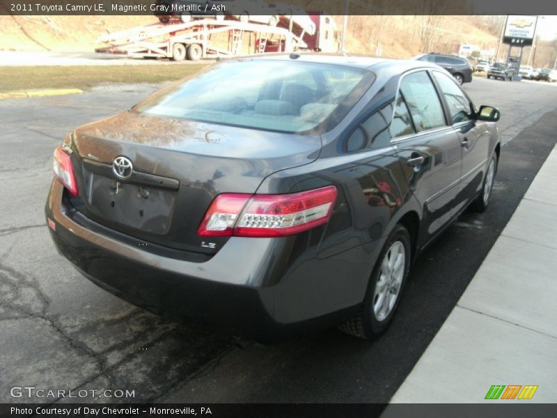 Magnetic Gray Metallic / Ash 2011 Toyota Camry LE