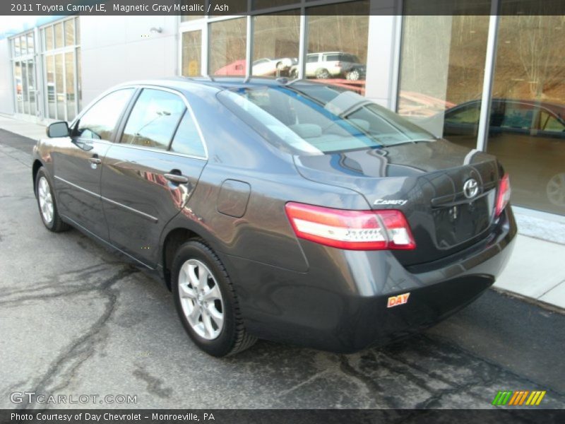 Magnetic Gray Metallic / Ash 2011 Toyota Camry LE