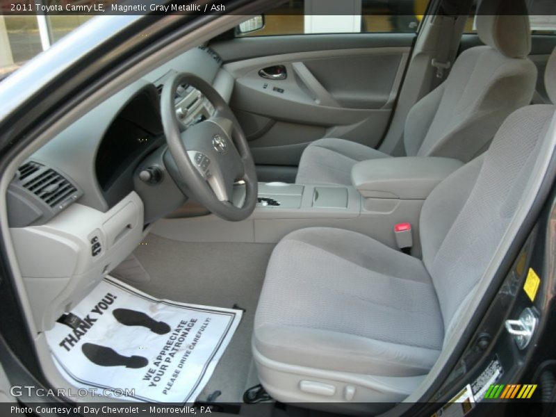 Magnetic Gray Metallic / Ash 2011 Toyota Camry LE