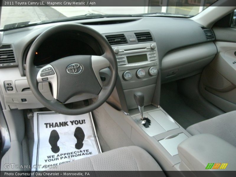Magnetic Gray Metallic / Ash 2011 Toyota Camry LE