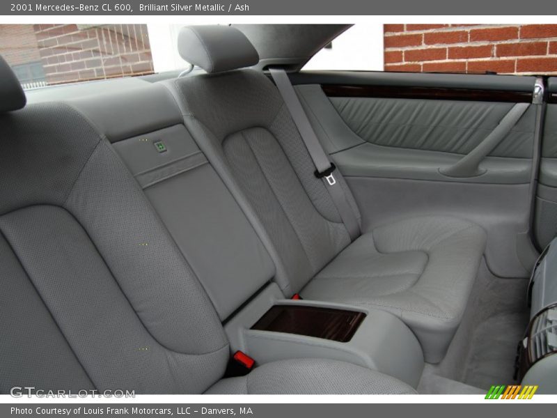 Brilliant Silver Metallic / Ash 2001 Mercedes-Benz CL 600