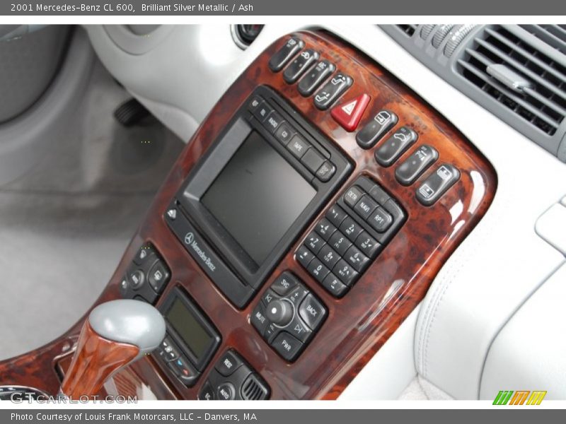 Brilliant Silver Metallic / Ash 2001 Mercedes-Benz CL 600