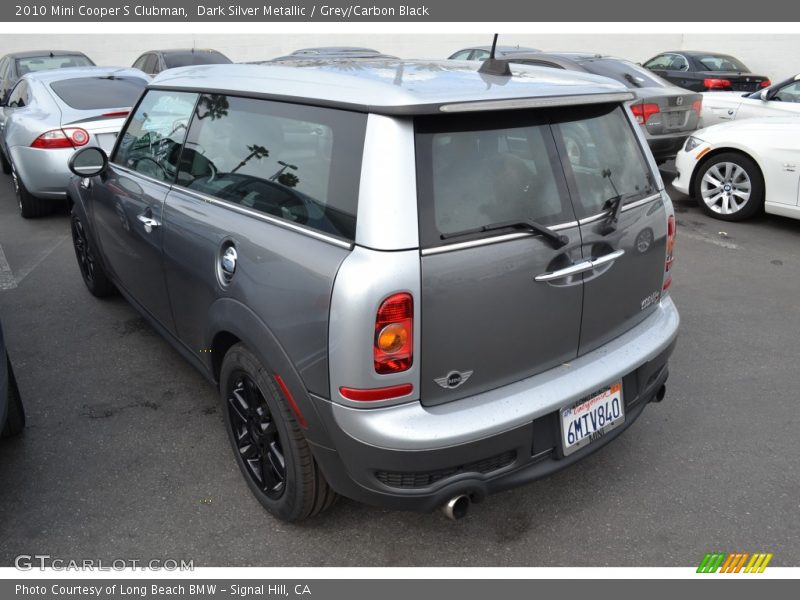 Dark Silver Metallic / Grey/Carbon Black 2010 Mini Cooper S Clubman
