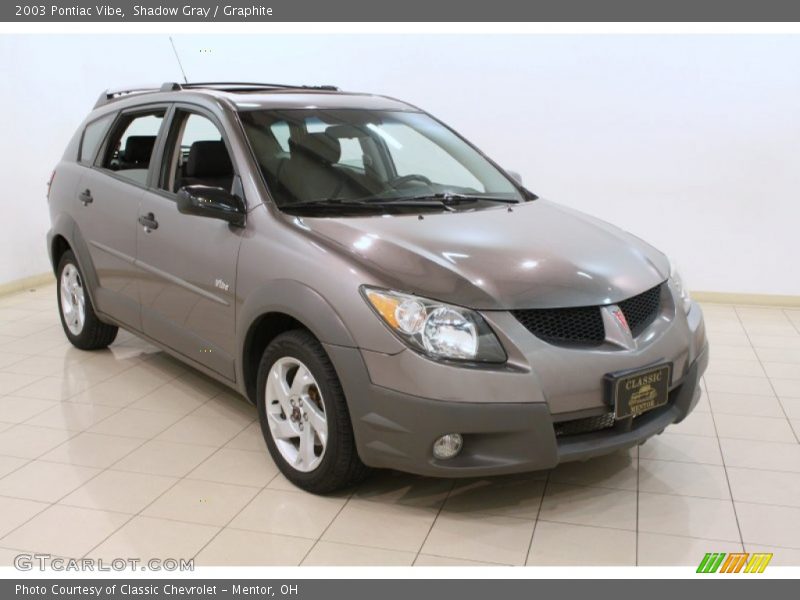 Shadow Gray / Graphite 2003 Pontiac Vibe