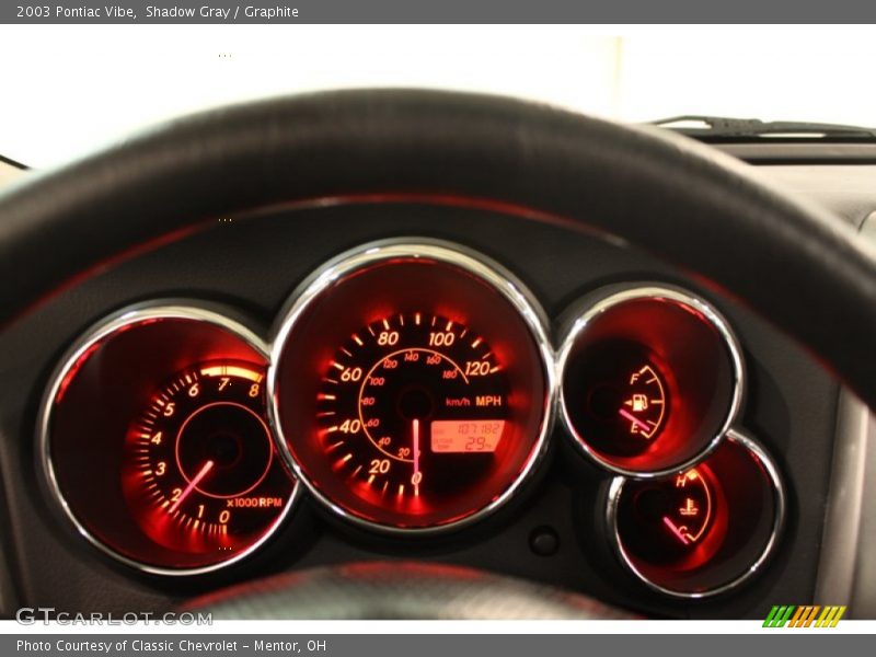 Shadow Gray / Graphite 2003 Pontiac Vibe