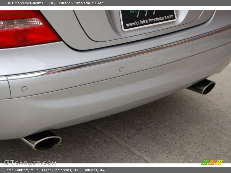 Brilliant Silver Metallic / Ash 2001 Mercedes-Benz CL 600