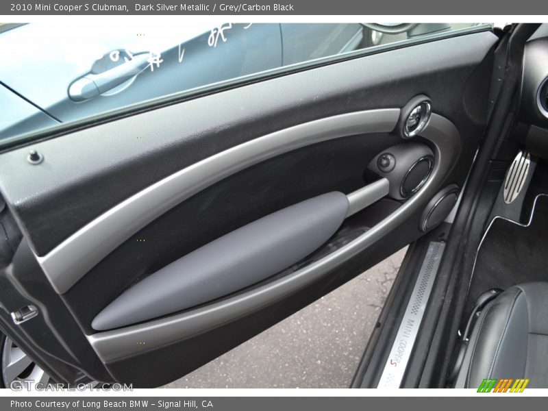 Dark Silver Metallic / Grey/Carbon Black 2010 Mini Cooper S Clubman