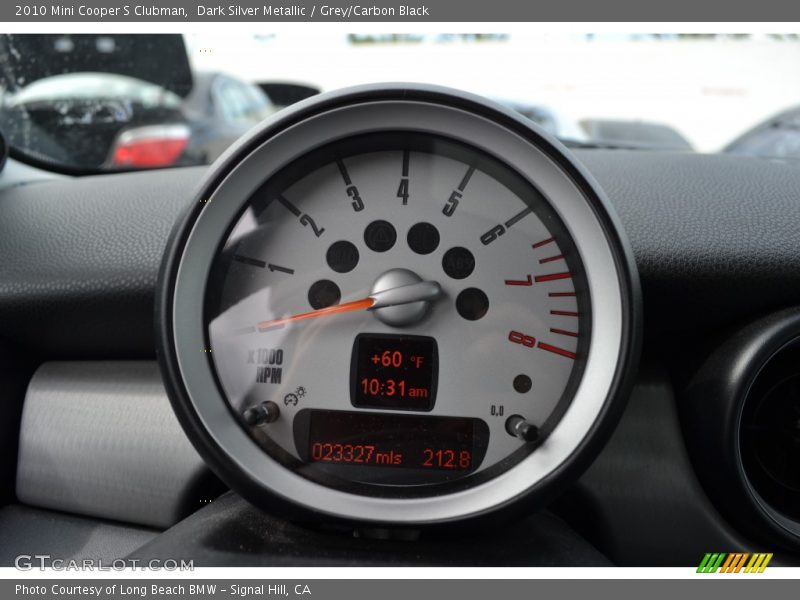 Dark Silver Metallic / Grey/Carbon Black 2010 Mini Cooper S Clubman