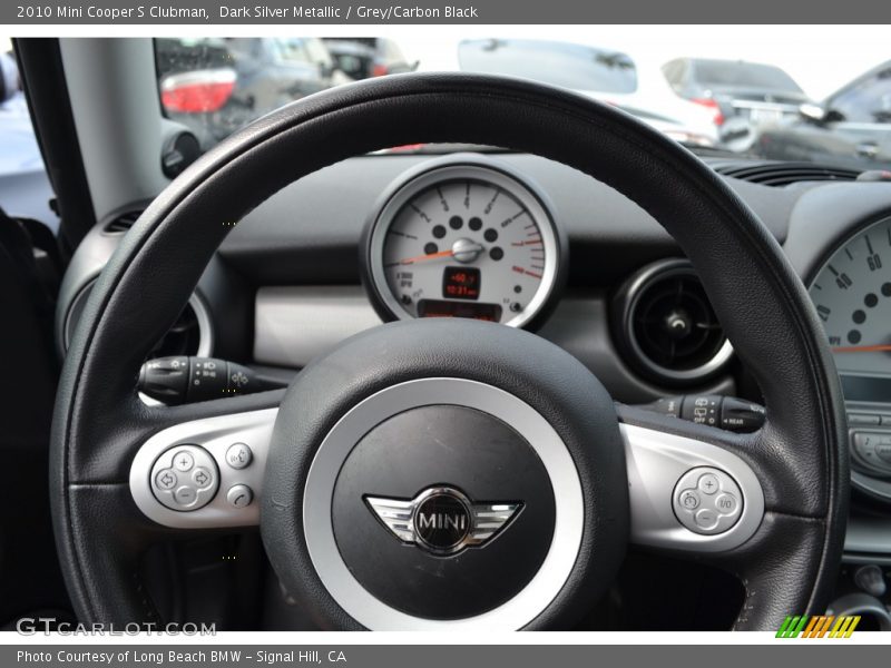 Dark Silver Metallic / Grey/Carbon Black 2010 Mini Cooper S Clubman