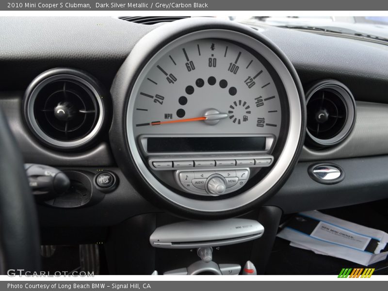 Dark Silver Metallic / Grey/Carbon Black 2010 Mini Cooper S Clubman