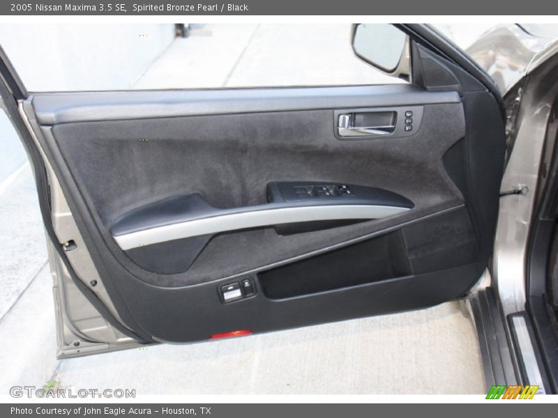 Spirited Bronze Pearl / Black 2005 Nissan Maxima 3.5 SE
