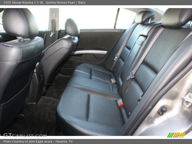 Spirited Bronze Pearl / Black 2005 Nissan Maxima 3.5 SE