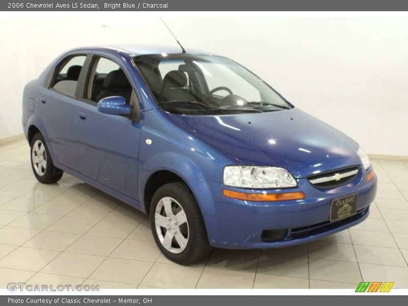Bright Blue / Charcoal 2006 Chevrolet Aveo LS Sedan