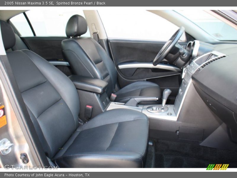 Spirited Bronze Pearl / Black 2005 Nissan Maxima 3.5 SE