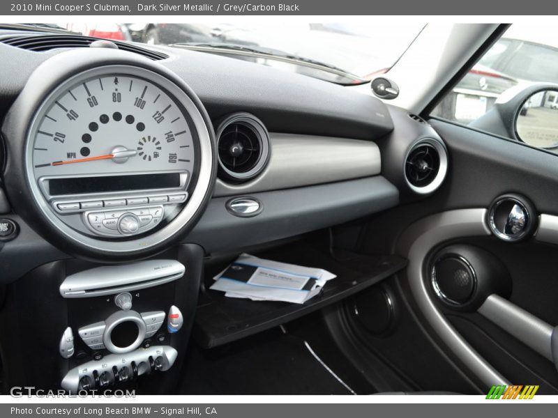 Dark Silver Metallic / Grey/Carbon Black 2010 Mini Cooper S Clubman