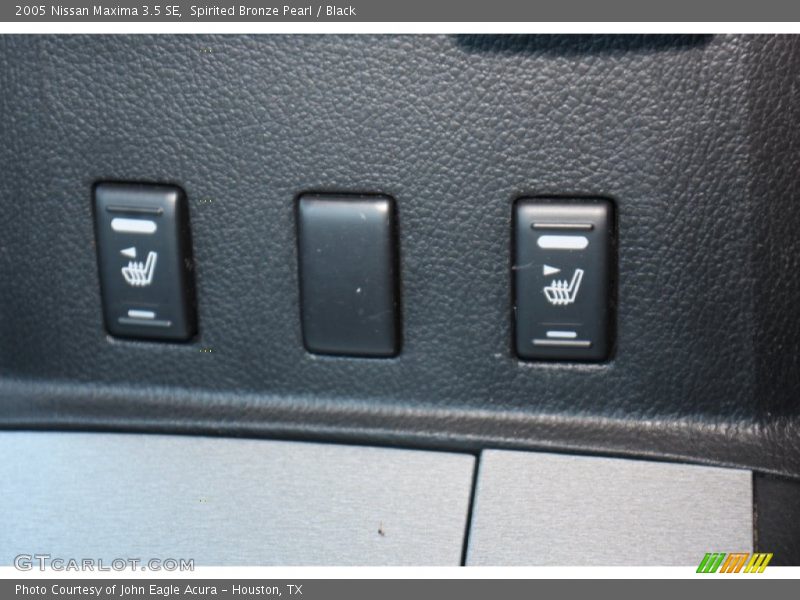 Spirited Bronze Pearl / Black 2005 Nissan Maxima 3.5 SE