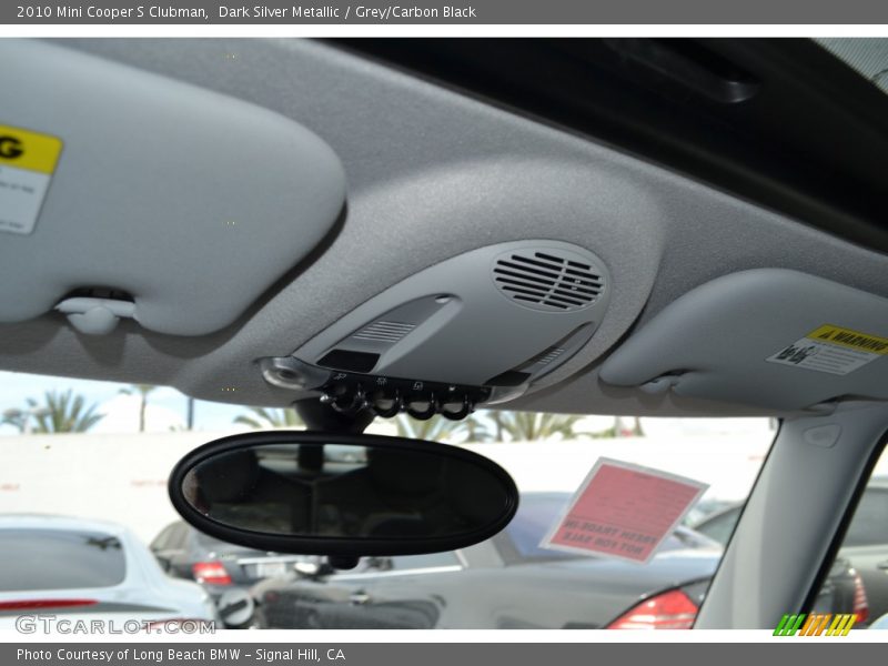 Dark Silver Metallic / Grey/Carbon Black 2010 Mini Cooper S Clubman