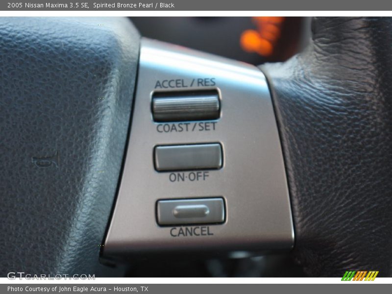 Spirited Bronze Pearl / Black 2005 Nissan Maxima 3.5 SE