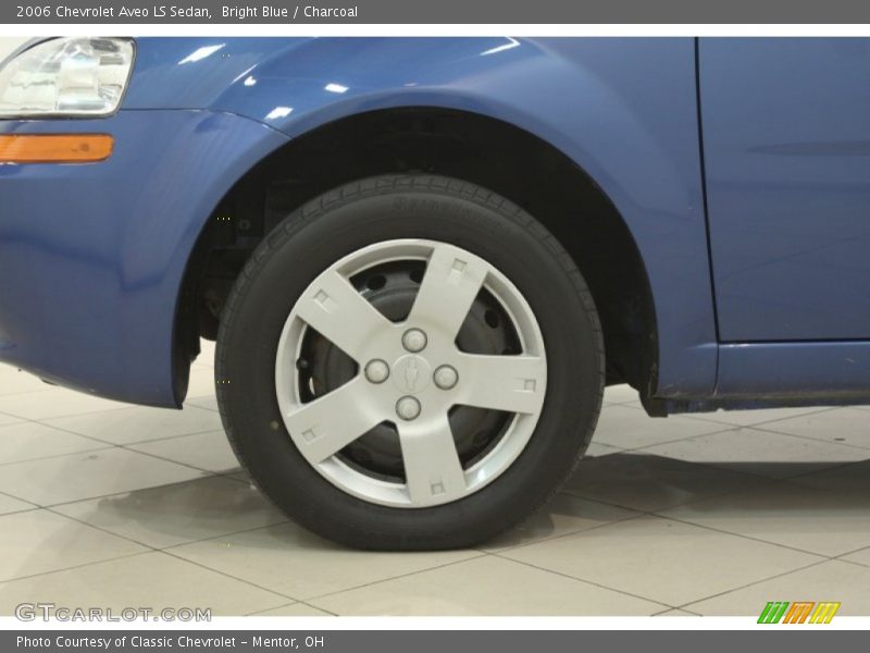 Bright Blue / Charcoal 2006 Chevrolet Aveo LS Sedan