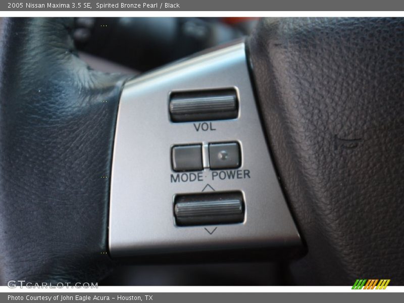 Spirited Bronze Pearl / Black 2005 Nissan Maxima 3.5 SE