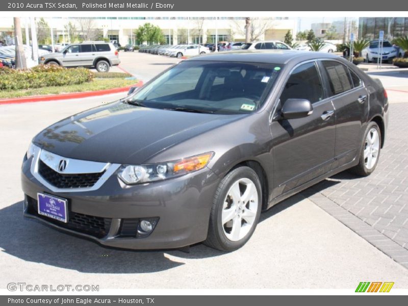 Polished Metal Metallic / Ebony 2010 Acura TSX Sedan