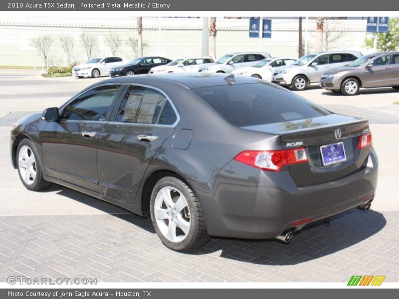 Polished Metal Metallic / Ebony 2010 Acura TSX Sedan