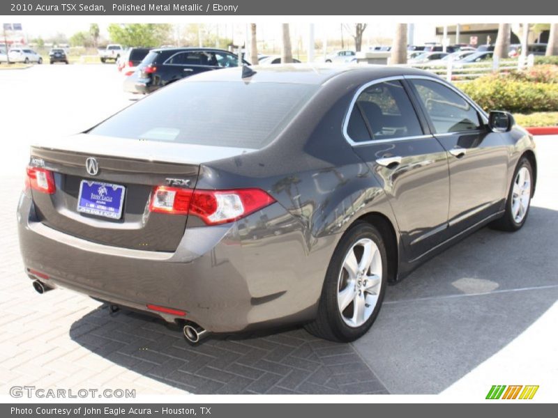 Polished Metal Metallic / Ebony 2010 Acura TSX Sedan