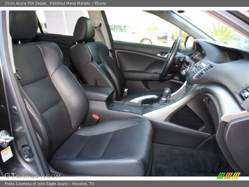 Polished Metal Metallic / Ebony 2010 Acura TSX Sedan