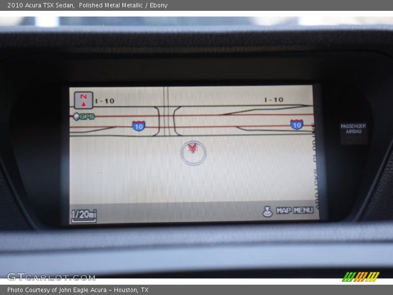 Polished Metal Metallic / Ebony 2010 Acura TSX Sedan
