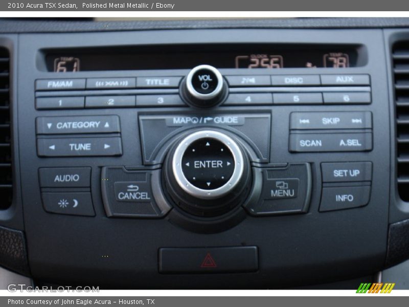Polished Metal Metallic / Ebony 2010 Acura TSX Sedan