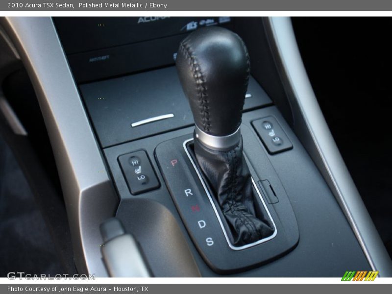 Polished Metal Metallic / Ebony 2010 Acura TSX Sedan