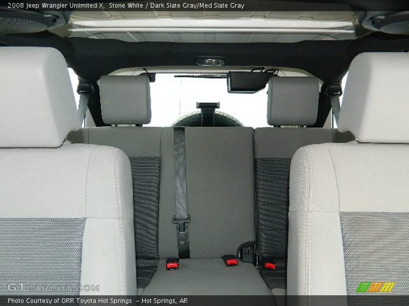 Stone White / Dark Slate Gray/Med Slate Gray 2008 Jeep Wrangler Unlimited X
