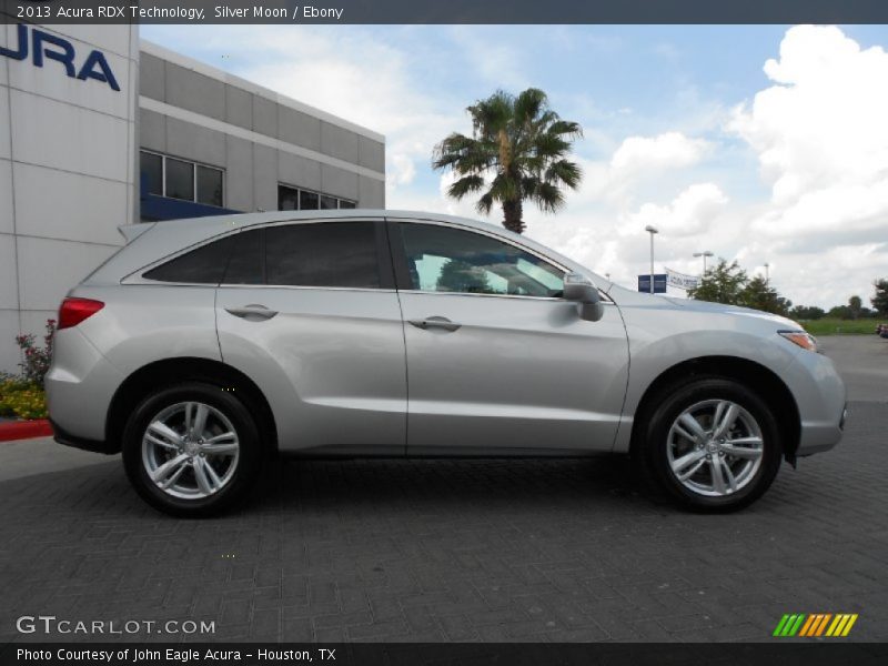 Silver Moon / Ebony 2013 Acura RDX Technology