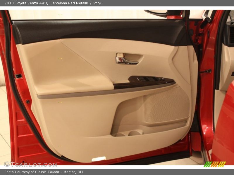 Barcelona Red Metallic / Ivory 2010 Toyota Venza AWD