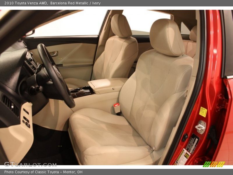 Barcelona Red Metallic / Ivory 2010 Toyota Venza AWD