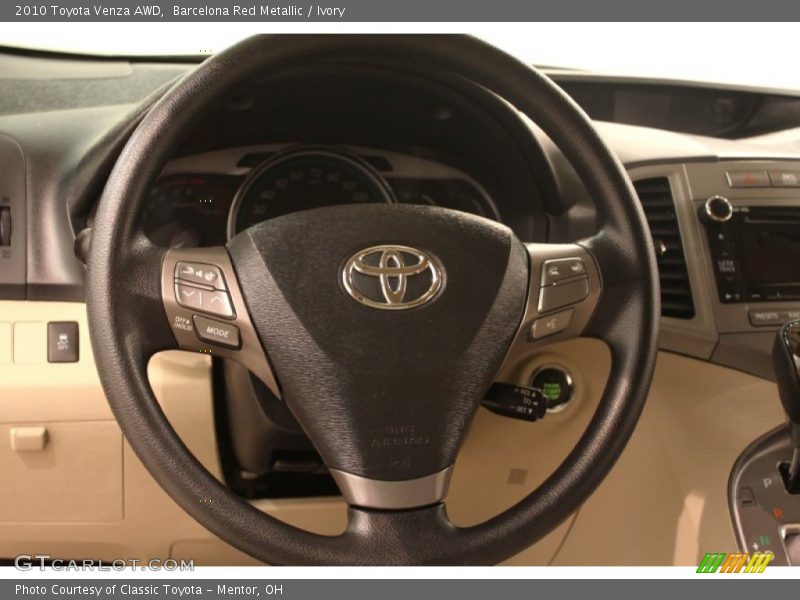 Barcelona Red Metallic / Ivory 2010 Toyota Venza AWD