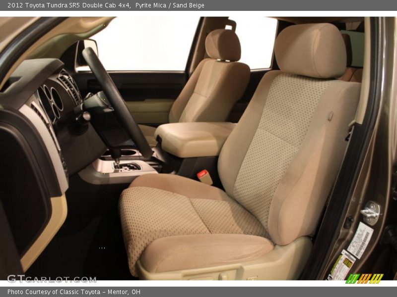 Pyrite Mica / Sand Beige 2012 Toyota Tundra SR5 Double Cab 4x4