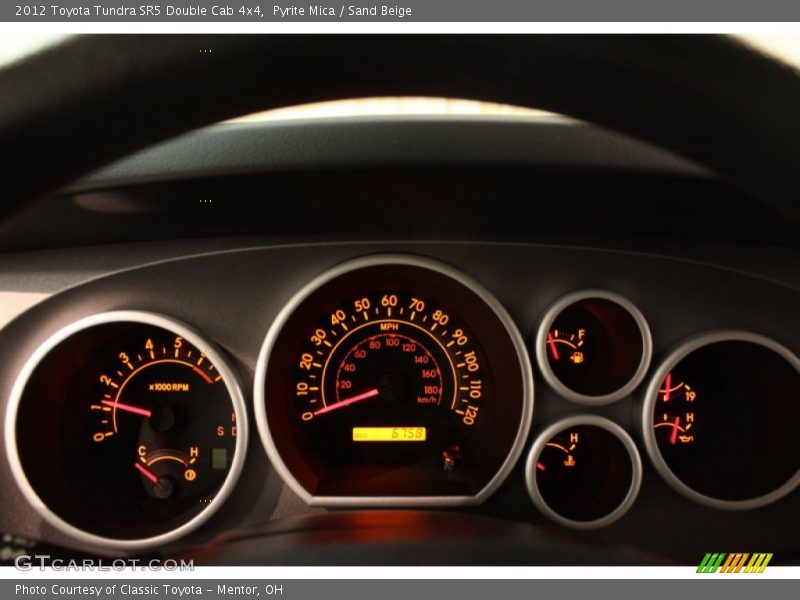 Pyrite Mica / Sand Beige 2012 Toyota Tundra SR5 Double Cab 4x4