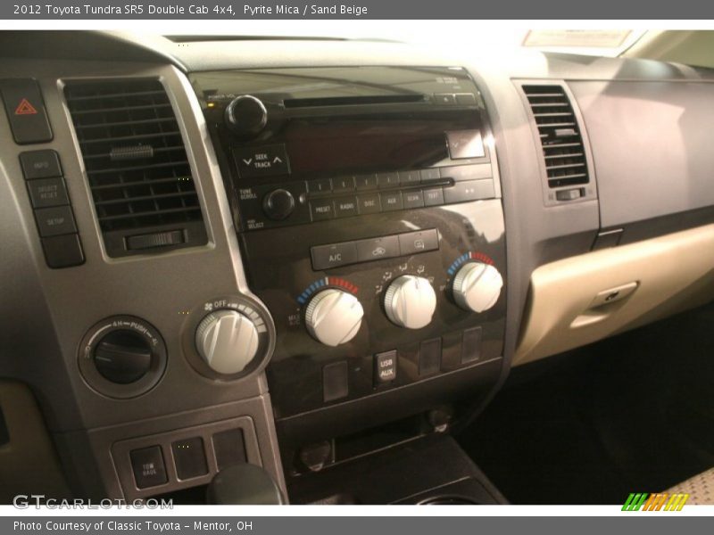 Pyrite Mica / Sand Beige 2012 Toyota Tundra SR5 Double Cab 4x4