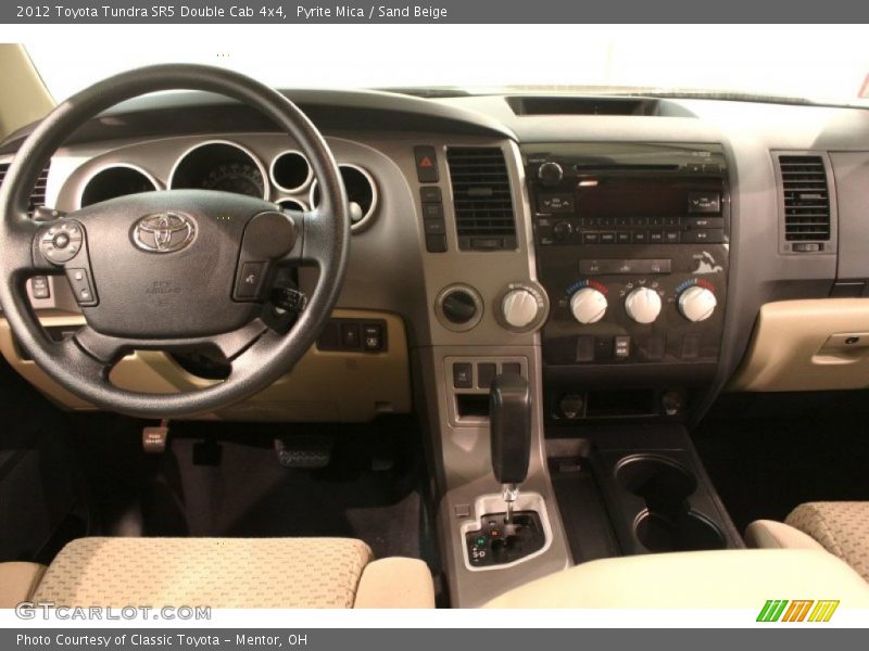 Pyrite Mica / Sand Beige 2012 Toyota Tundra SR5 Double Cab 4x4