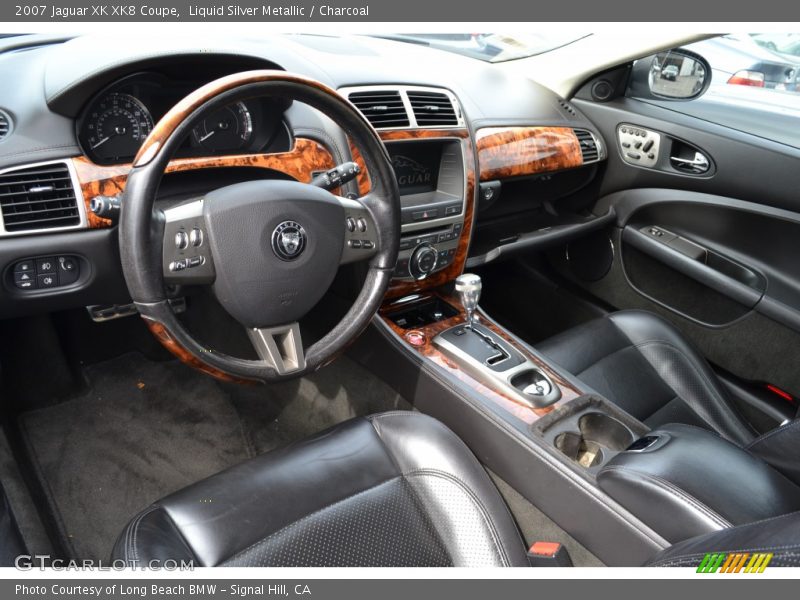Charcoal Interior - 2007 XK XK8 Coupe 