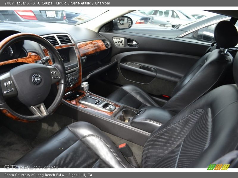  2007 XK XK8 Coupe Charcoal Interior
